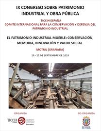 IX Congreso sobre Patrimonio Industrial y Obra Pública